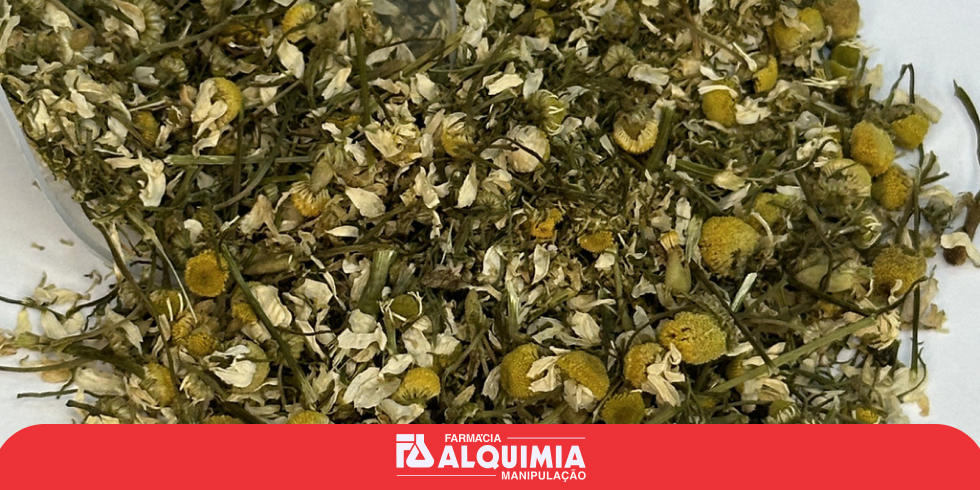 Suplemento Camomila 500mg Auxílio Natural para Ansiedade e Insônia